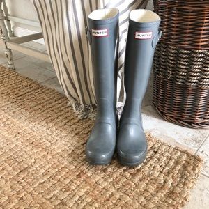 Hunter rain boots